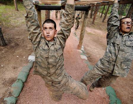 Military training